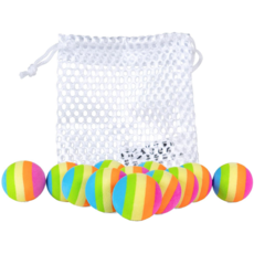 HOG WILD SQUEEZE POPPER REPLACEMENT BALLS RAINBOW