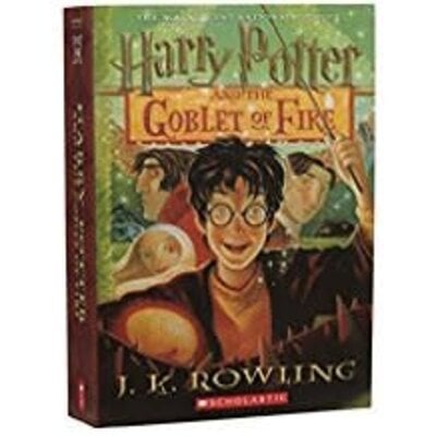 SCHOLASTIC HARRY POTTER 4 GOBLET OF FIRE PB ROWLING