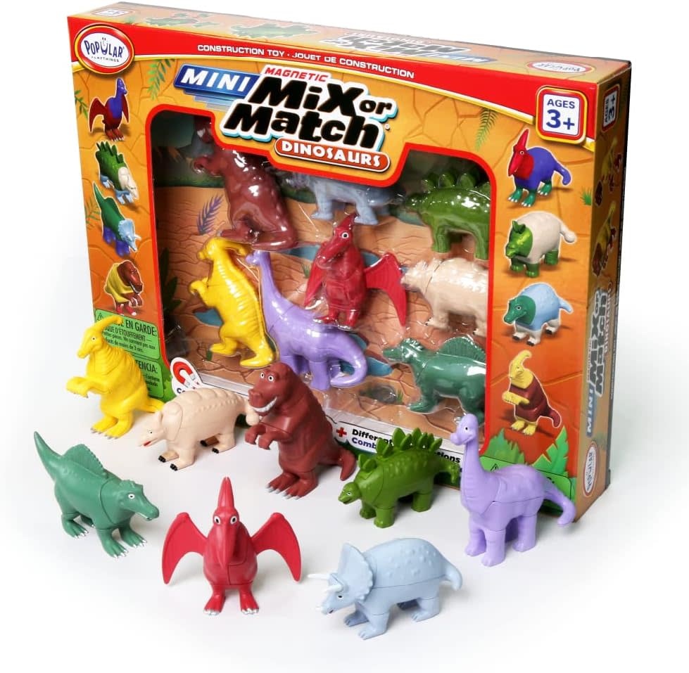 DINO 2.0 低温調理器 4点セット　新品未使用 MINI MAGNETIC MIX OR MATCH DINOSAURS - THE TOY STORE