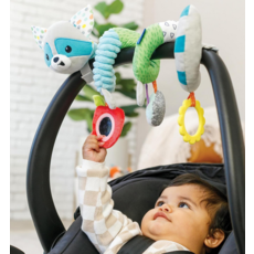 INFANTINO SPIRAL & STRETCH ACTIVITY TOY RACCOON