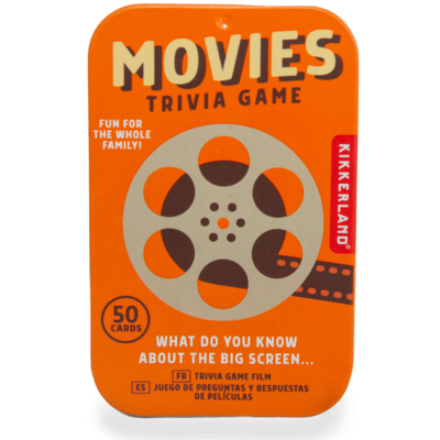 KIKKERLAND MOVIES TRIVIA GAME