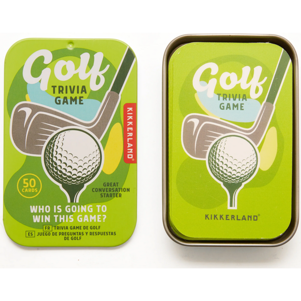 KIKKERLAND GOLF TRIVIA GAME*