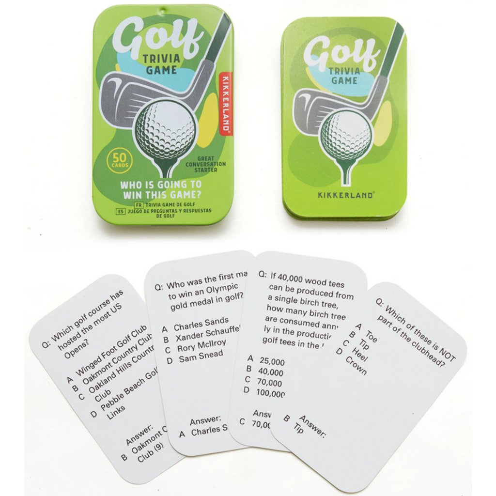 KIKKERLAND GOLF TRIVIA GAME*