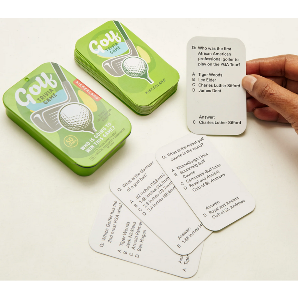 KIKKERLAND GOLF TRIVIA GAME*