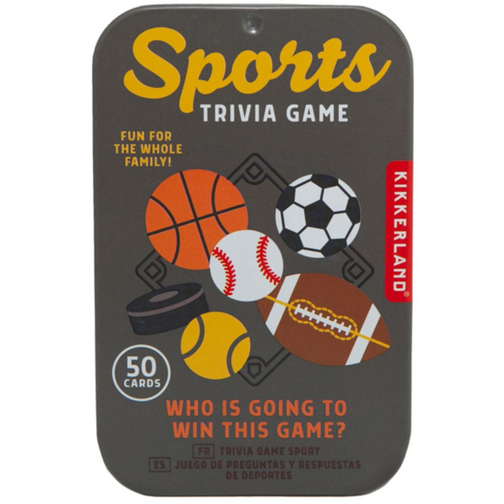 KIKKERLAND SPORTS TRIVIA GAME
