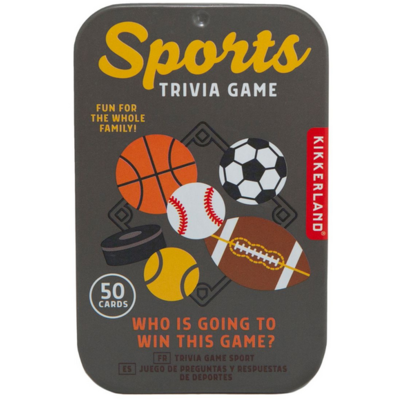 KIKKERLAND SPORTS TRIVIA GAME