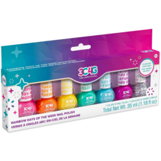MAKE IT REAL RAINBOW DAYS OF THE WEEK NAIL POLISH**