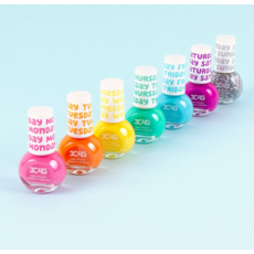 MAKE IT REAL RAINBOW DAYS OF THE WEEK NAIL POLISH**