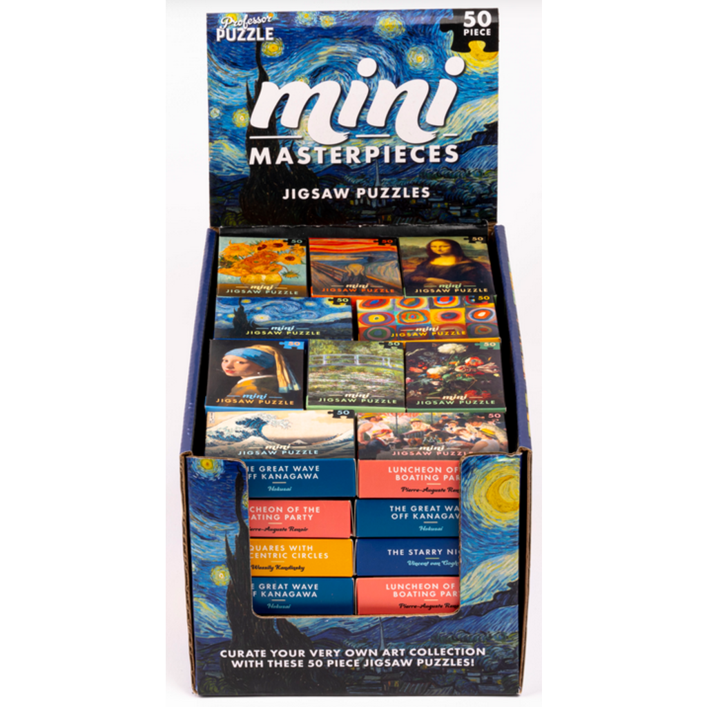 PROFESSOR PUZZLE MINI MASTERPIECES PUZZLE