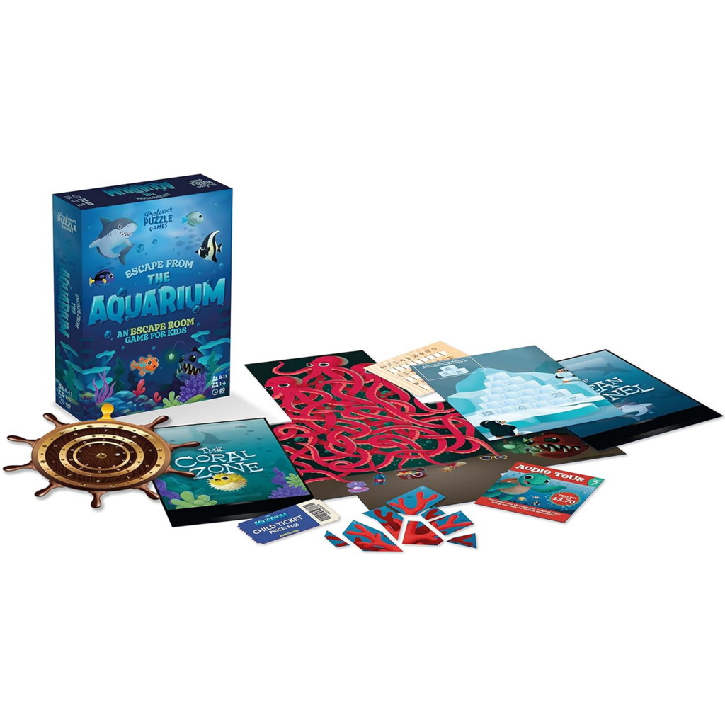 PROFESSOR PUZZLE ESCAPE FROM THE AQUARIUM