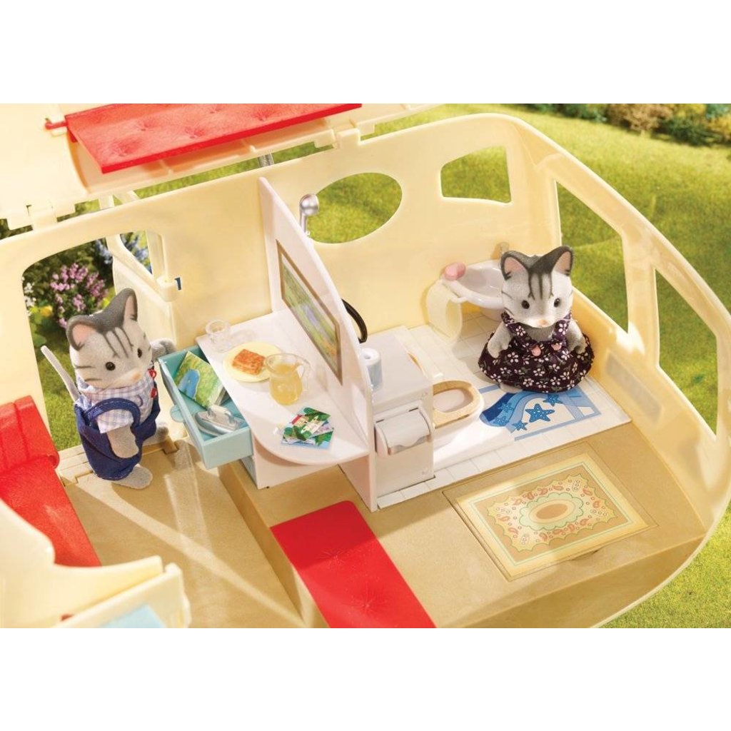 CALICO CRITTERS CARAVAN FAMILY CAMPER CALICO CRITTERS