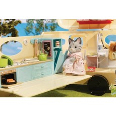 CALICO CRITTERS CARAVAN FAMILY CAMPER CALICO CRITTERS