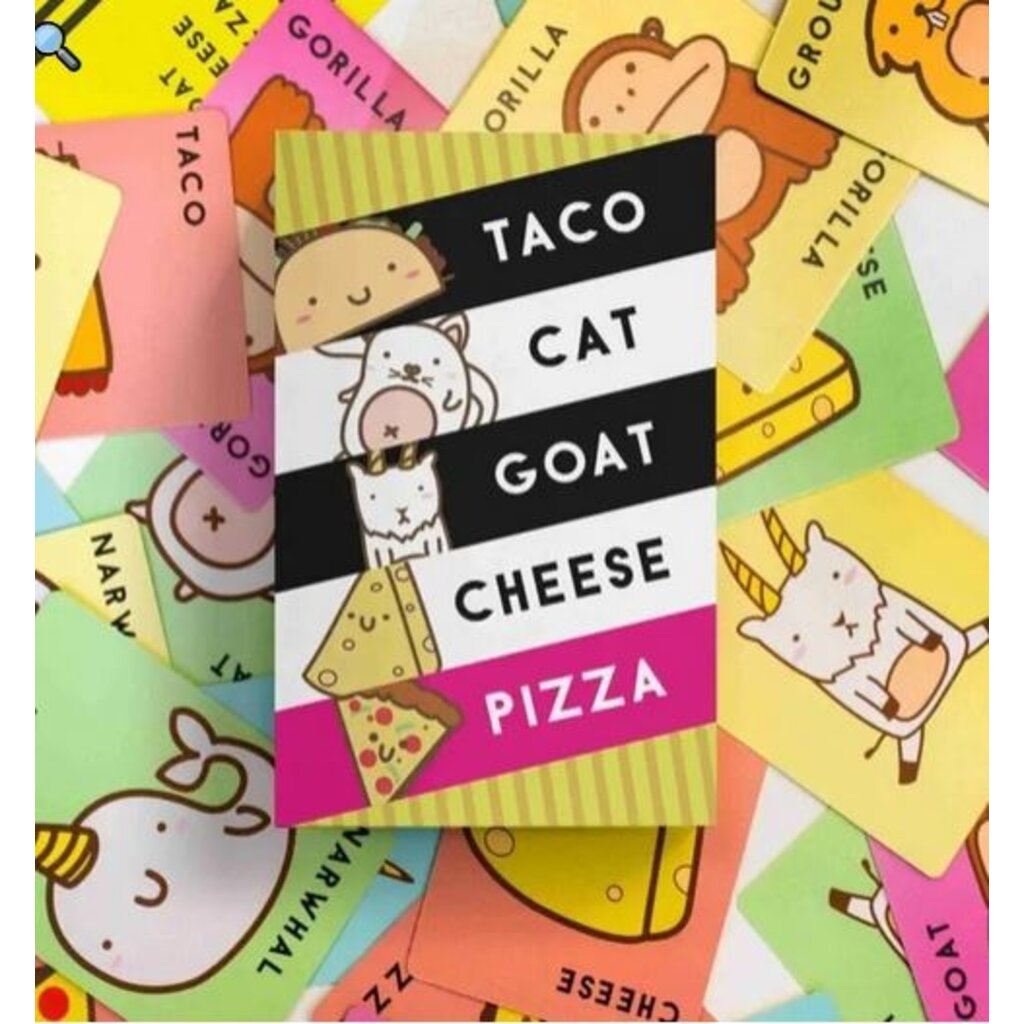 DOLPHIN HAT GAMES TACO CAT GOAT CHEESE PIZZA