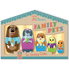 SCHYLLING ASSOCIATES FAMILY PETS TIN NESTING DOLLS