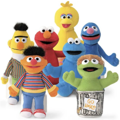 GUND SESAME STREET BEANBAG