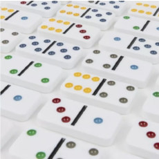 SPINMASTER DOUBLE-SIX DOMINOES