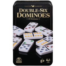 SPINMASTER DOUBLE-SIX DOMINOES