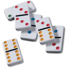 SPINMASTER DOUBLE-SIX DOMINOES