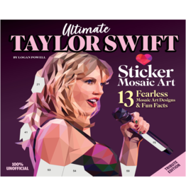 HAPPY FOX BOOKS TAYLOR SWIFT PAINT BY STICKER BOOK