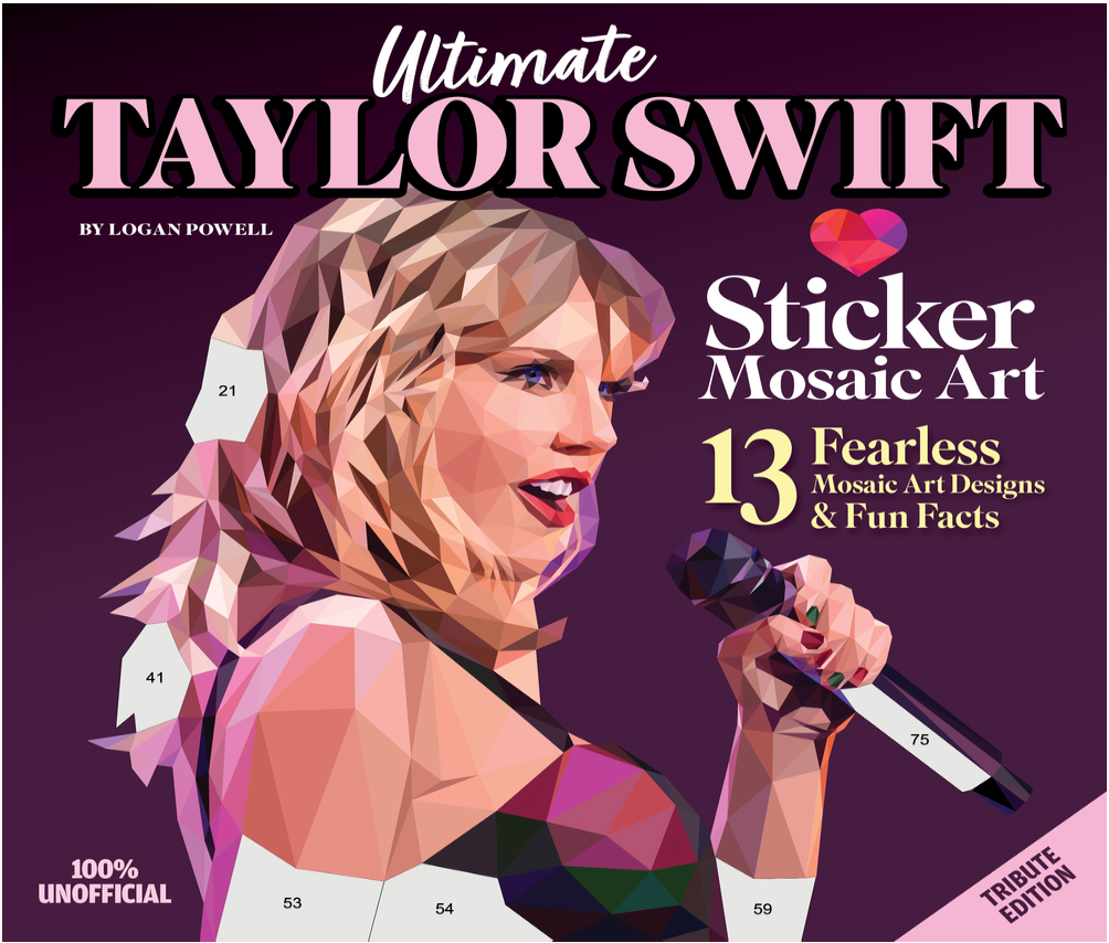 TAYLOR SWIFT PAINT BY STICKER BOOK