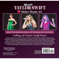 HAPPY FOX BOOKS TAYLOR SWIFT PAINT BY STICKER BOOK