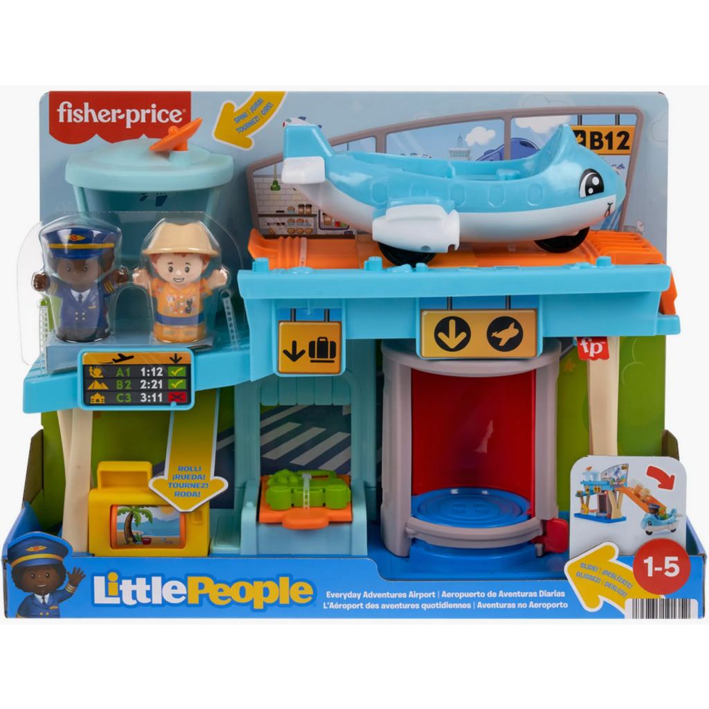 LITTLE PEOPLE LITTLE PEOPLE EVERYDAY ADVENTURES AIRPORT PLAYSET
