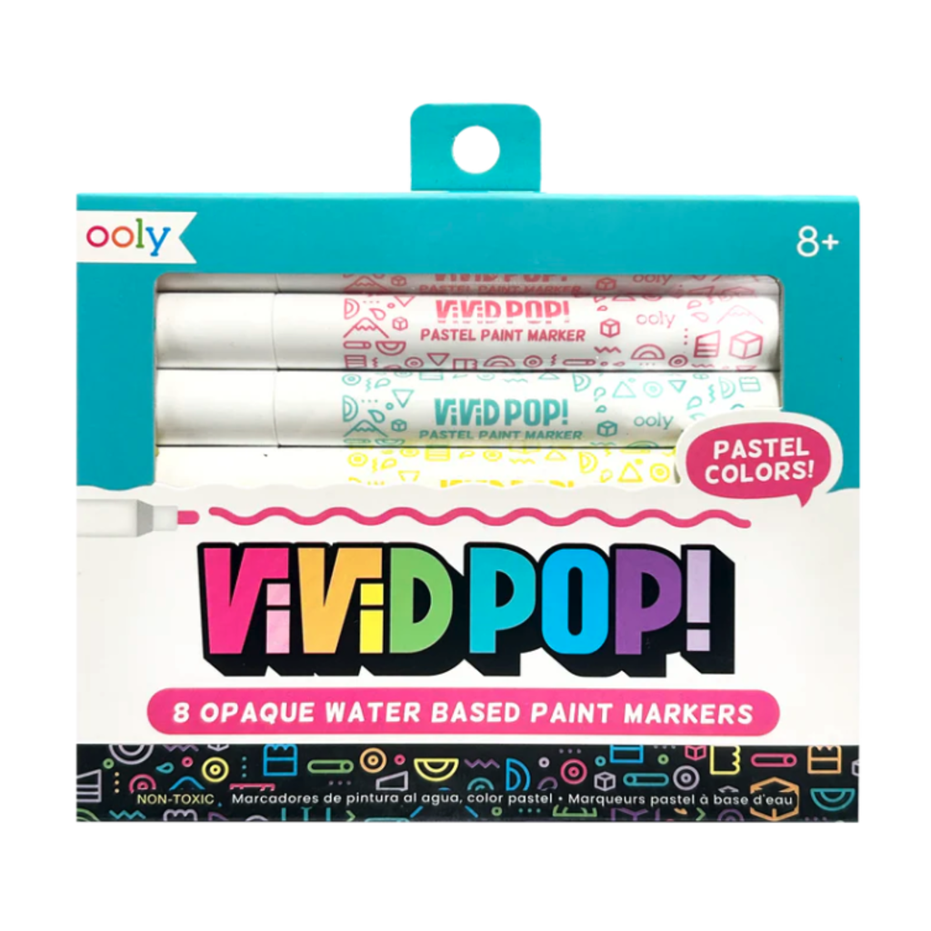 OOLY VIVID POP! PAINT MARKERS