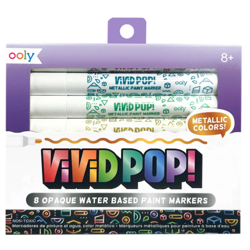 OOLY VIVID POP! PAINT MARKERS