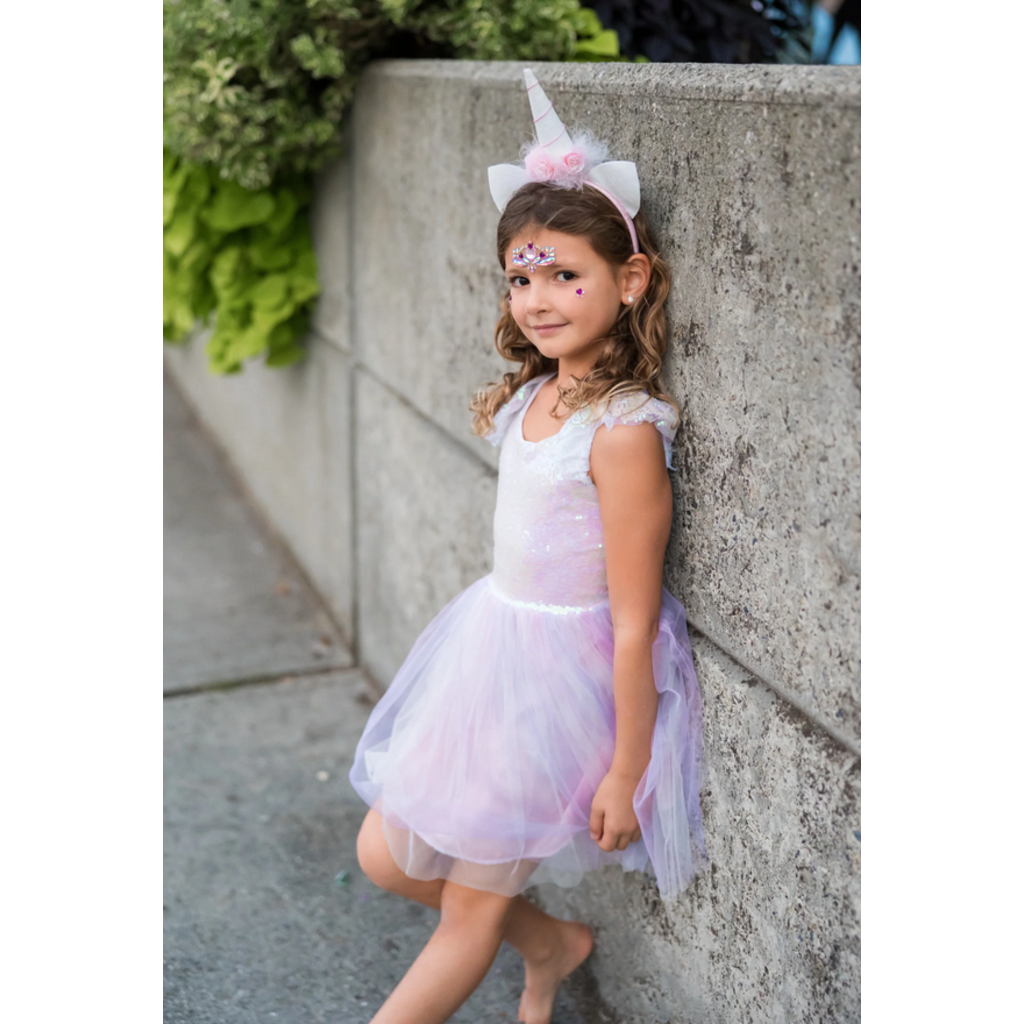 GREAT PRETENDERS DREAMY UNICORN DRESS & HEADBAND