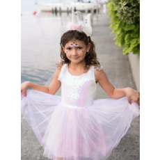 GREAT PRETENDERS DREAMY UNICORN DRESS & HEADBAND