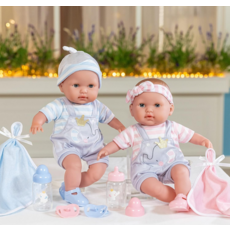 BERENGUER BOUTIQUE BABY DOLL TWINS GIFT SET