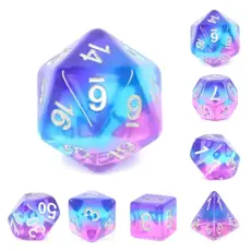 FOAM BRAIN WHOLESALE PURPLE SKY RPG DICE SET*