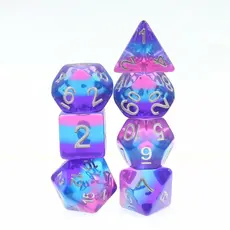 FOAM BRAIN WHOLESALE PURPLE SKY RPG DICE SET*