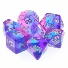 FOAM BRAIN WHOLESALE PURPLE SKY RPG DICE SET*