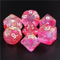 FOAM BRAIN WHOLESALE PINK BUNNY RPG DICE SET*