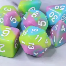 FOAM BRAIN WHOLESALE PASTEL PUNK RPG DICE*
