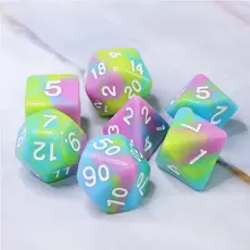FOAM BRAIN WHOLESALE PASTEL PUNK RPG DICE*