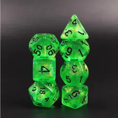 FOAM BRAIN WHOLESALE EMERALD CITY RPG DICE SET*