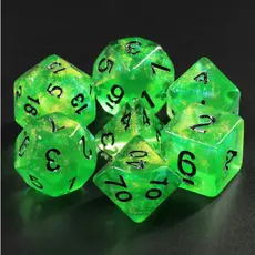 FOAM BRAIN WHOLESALE EMERALD CITY RPG DICE SET*