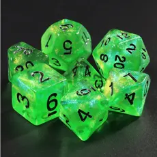 FOAM BRAIN WHOLESALE EMERALD CITY RPG DICE SET*