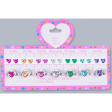 JEANNIES STICK ON EARRINGS & RINGS