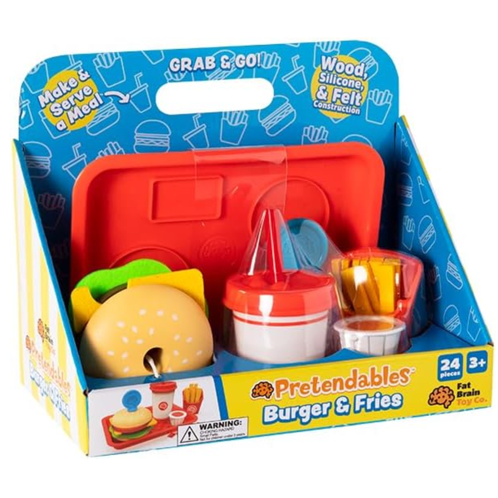 PRETENDABLES PRETENDABLES BURGER & FRIES