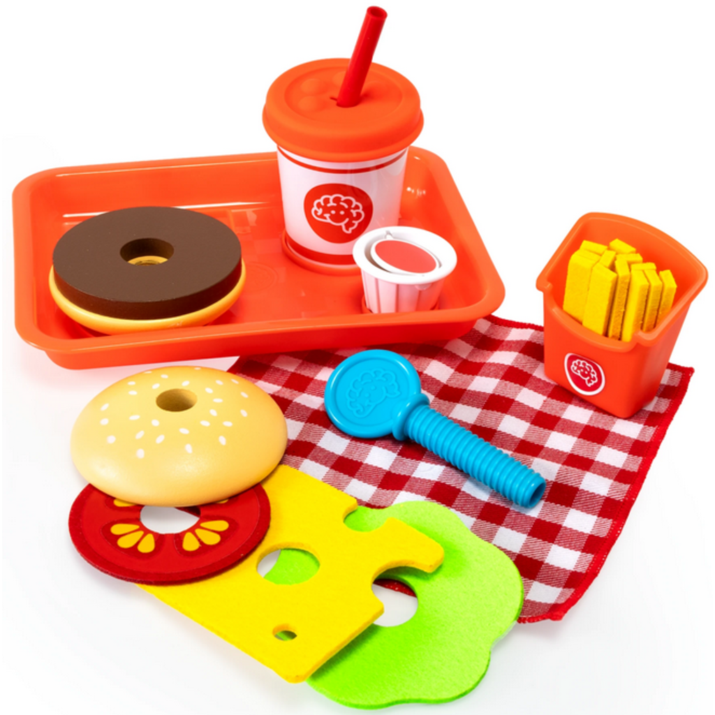 PRETENDABLES PRETENDABLES BURGER & FRIES