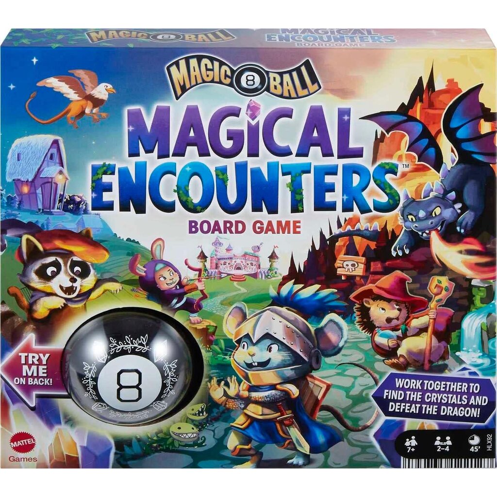 MATTEL MAGIC 8 BALL MAGICAL ENCOUNTERS GAME