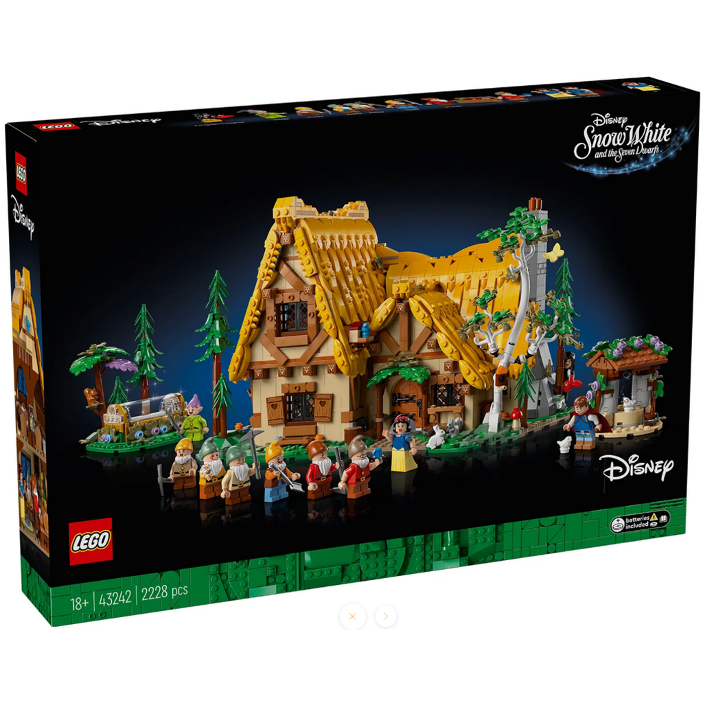 LEGO SNOW WHITE SEVEN DWARFS' COTTAGE