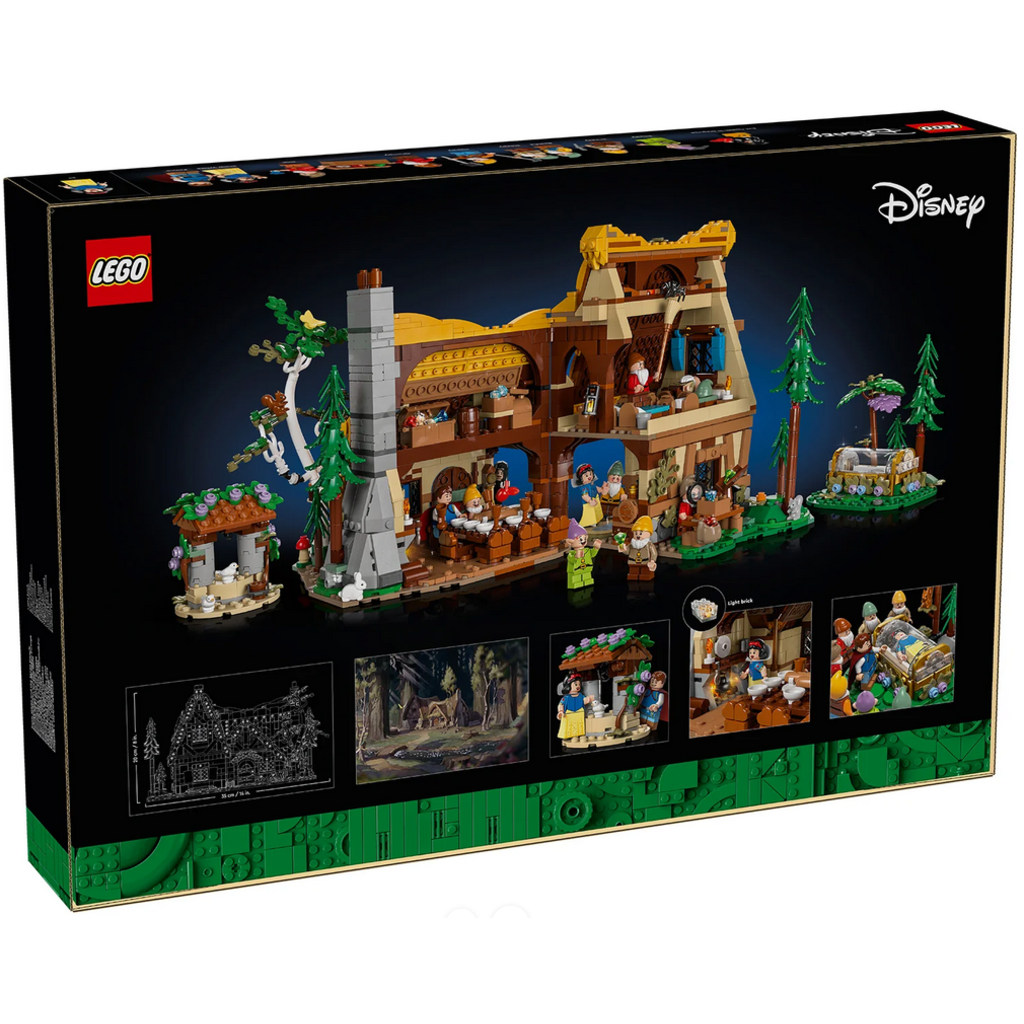 LEGO SNOW WHITE SEVEN DWARFS' COTTAGE