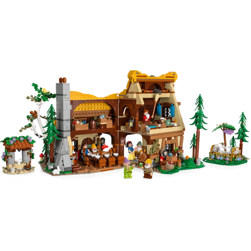 LEGO SNOW WHITE SEVEN DWARFS' COTTAGE