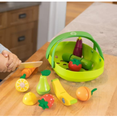 PRETENDABLES PRETENDABLES FRUIT & VEGGIE BASKET