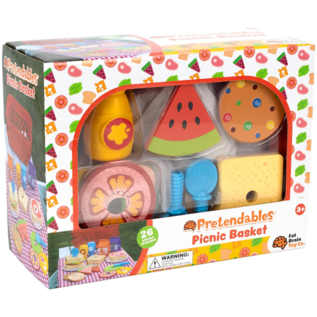 PRETENDABLES PRETENDABLES PICNIC BASKET