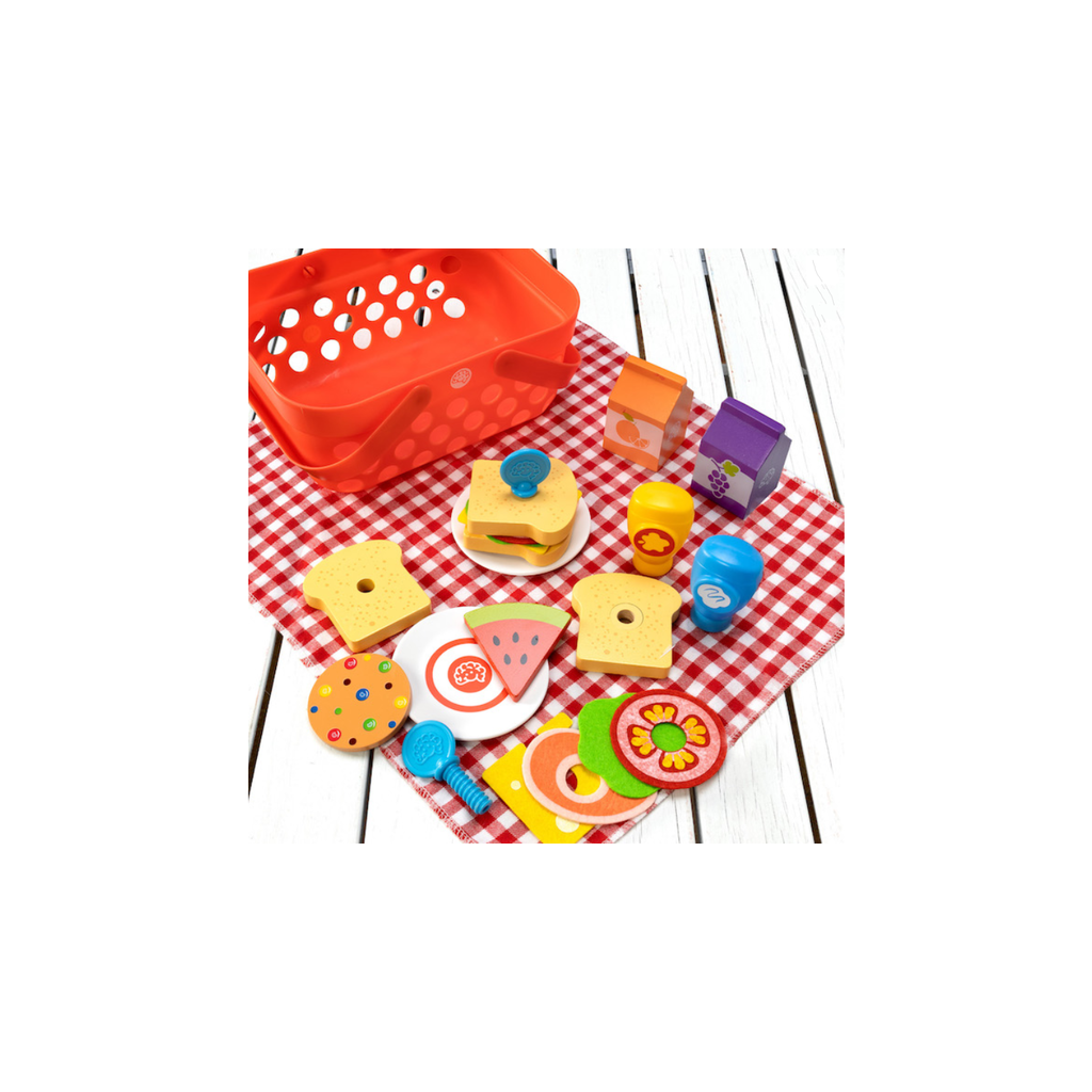 PRETENDABLES PRETENDABLES PICNIC BASKET